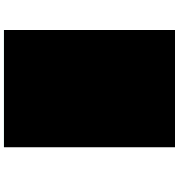 Black 1 x Black Tissue Paper - 500mm x 750mm (500 sheets)