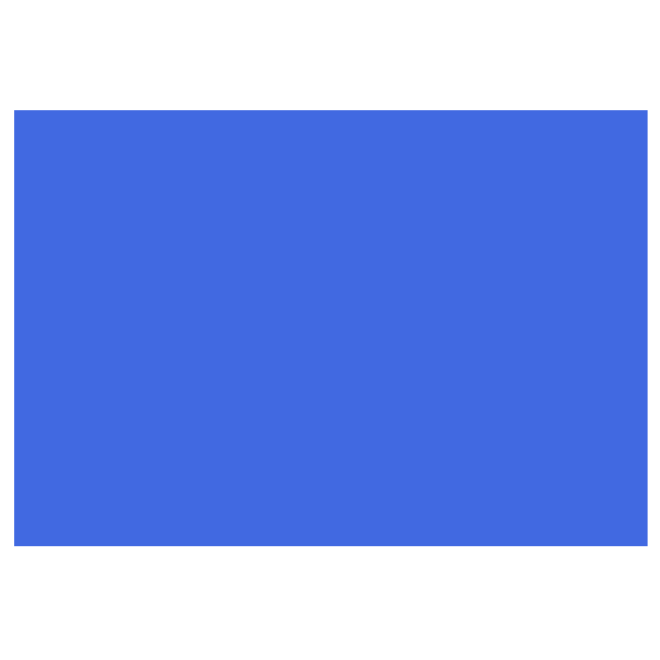 Royal Blue 1 x Royal Blue Tissue Paper - 500mm x 750mm (500 sheets)