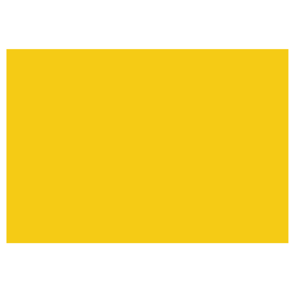 Yellow 1 x Yellow Tissue Paper - 500mm x 750mm (500 sheets)