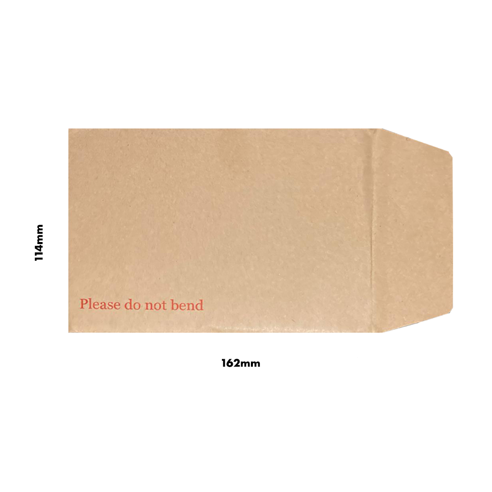 162X114MM-ENVELOPE 250 x C6 Board Backed Envelope1 - 162mm x 114mm