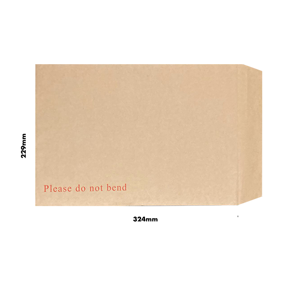 324X229MM-ENVELOPE 125 x C4 Board Backed Envelope - 324mm x 229mm