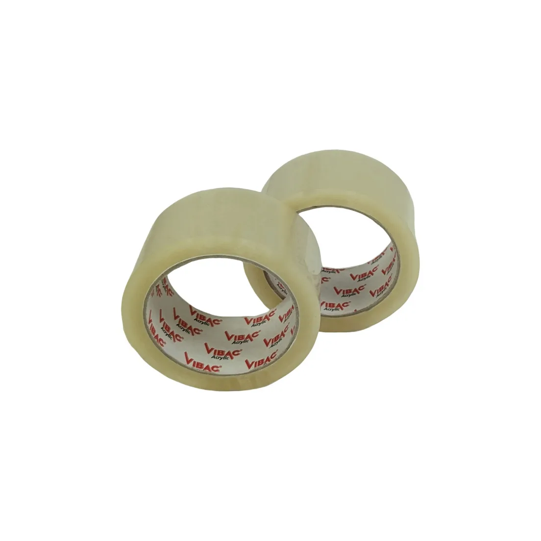 6 x Vibac 828 Low Noise Acrylic Clear Tape 48mm x 66M