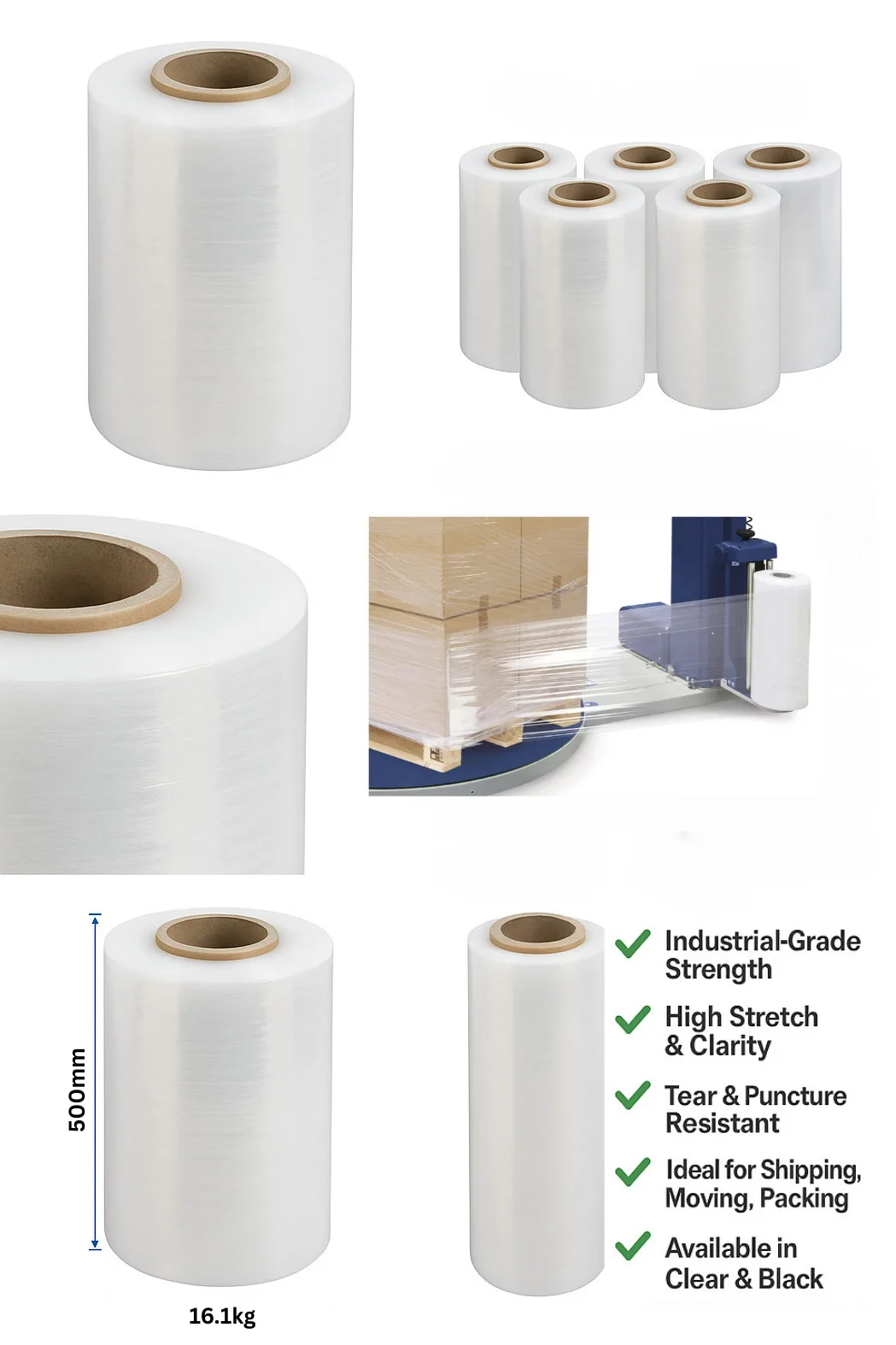 Standard Machine Film 17 micron specifications